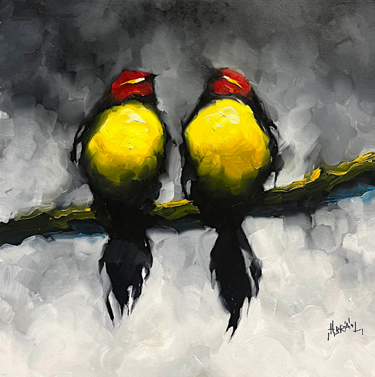 Harold Braul - The Critics 24x24