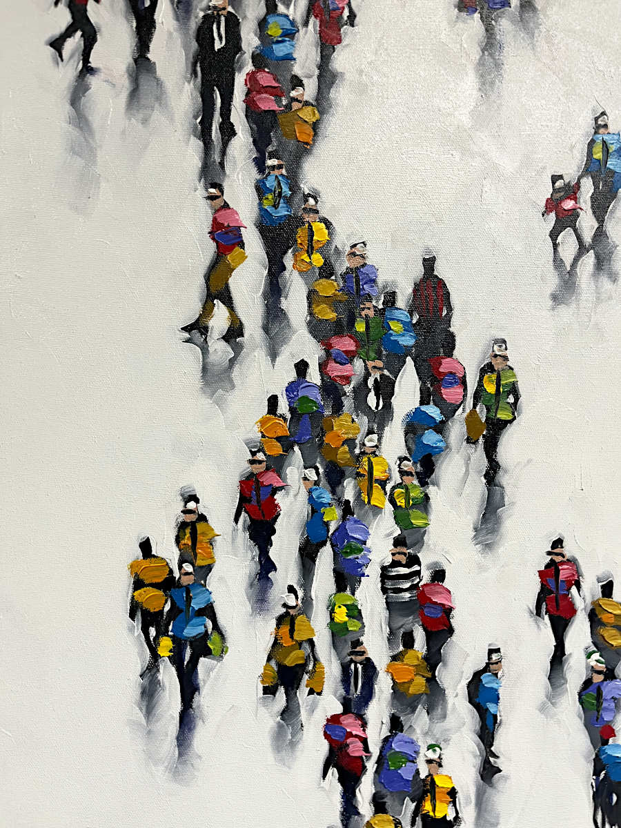 Harold Braul - The Workers 60x24
