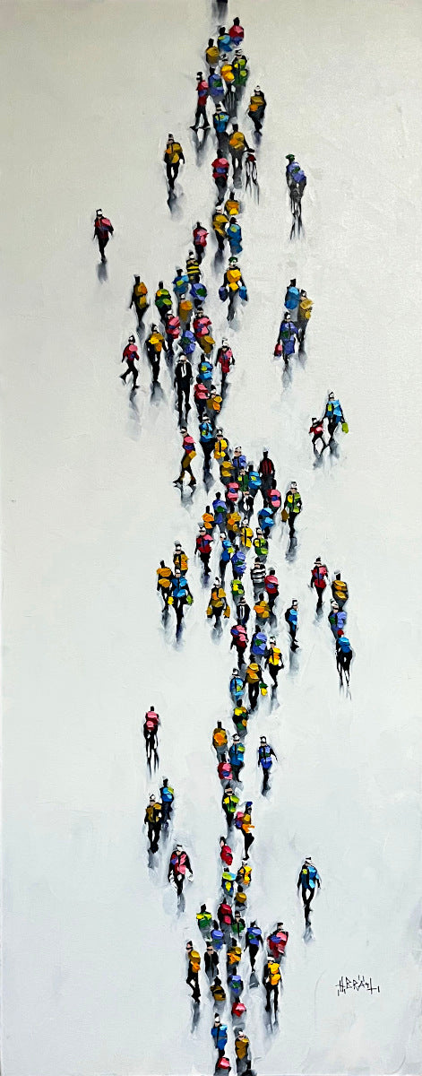 Harold Braul - The Workers 60x24