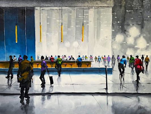 Harold Braul - Weeks End 36x48