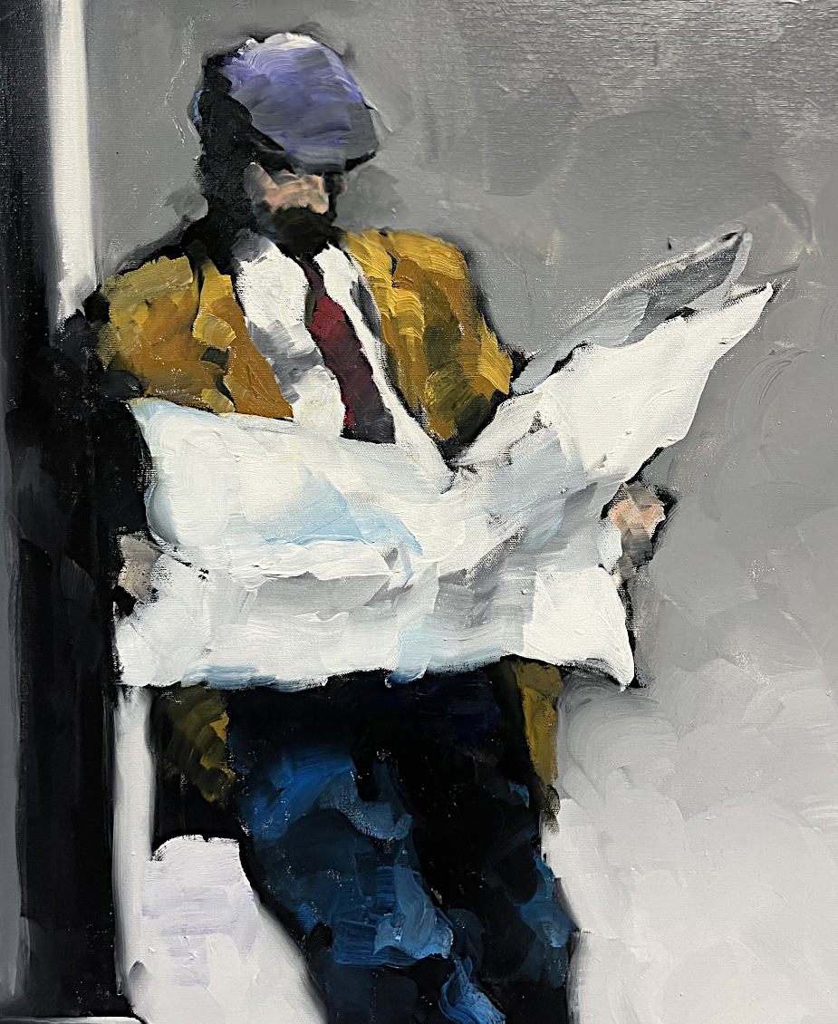 Harold Braul - Daily News 48x30