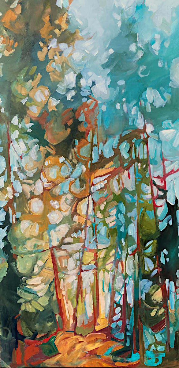 Holly Ann Friesen - Moving Along 48x24