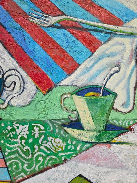 John Marok - Still life with Jewel Box  30x36