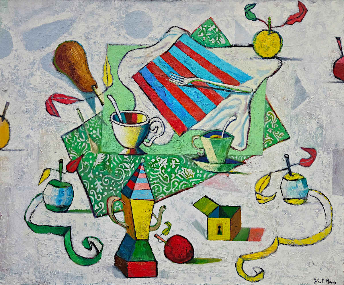John Marok - Still life with Jewel Box  30x36