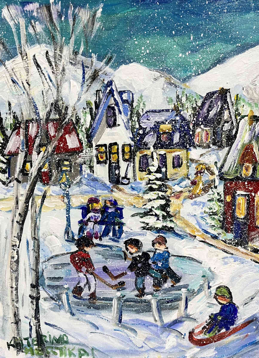 Katerina Mertikas - Bliss In This Town 16x12