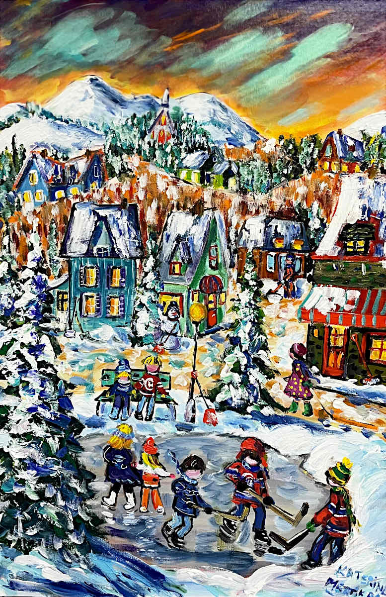 Katerina Mertikas - Brilliant Skies 36x24