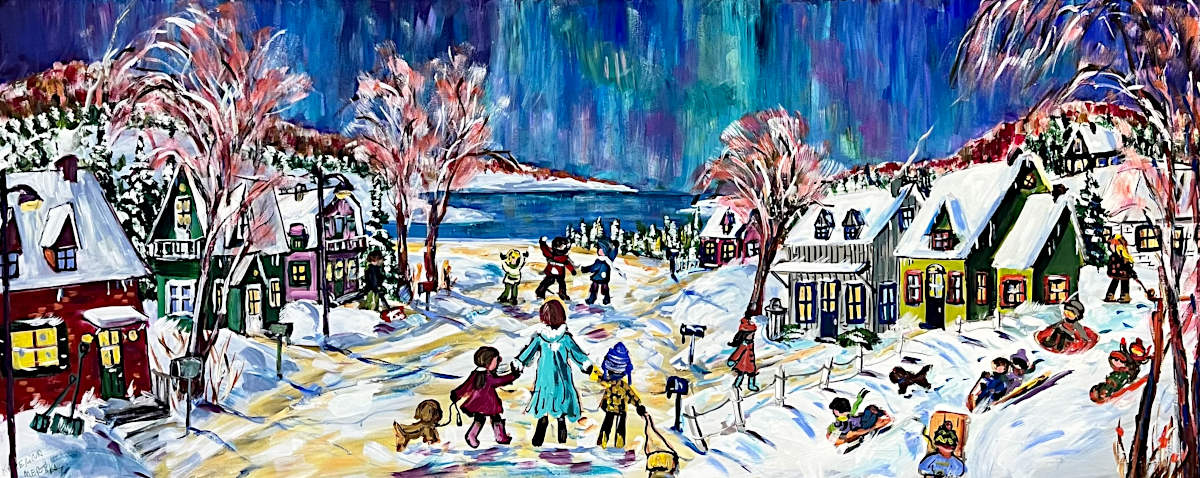 Katerina Mertikas - Night Skies 24x60
