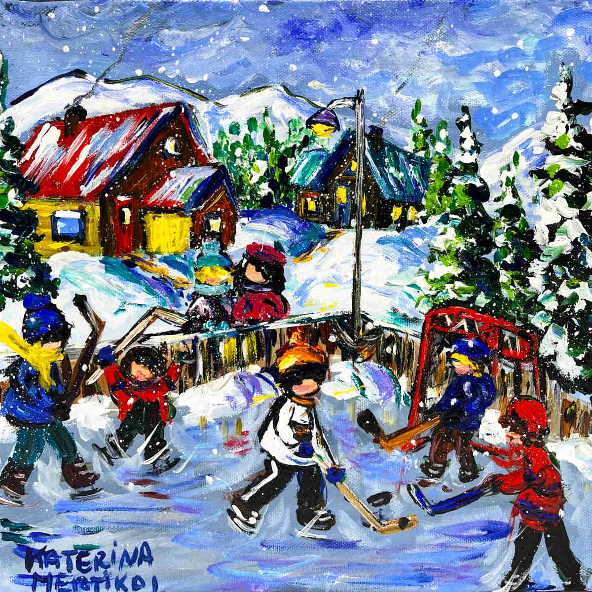 Katerina Mertikas - Teams For Hockey 12x12