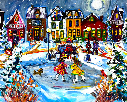 Katerina Mertikas - Winter Attire 16x20