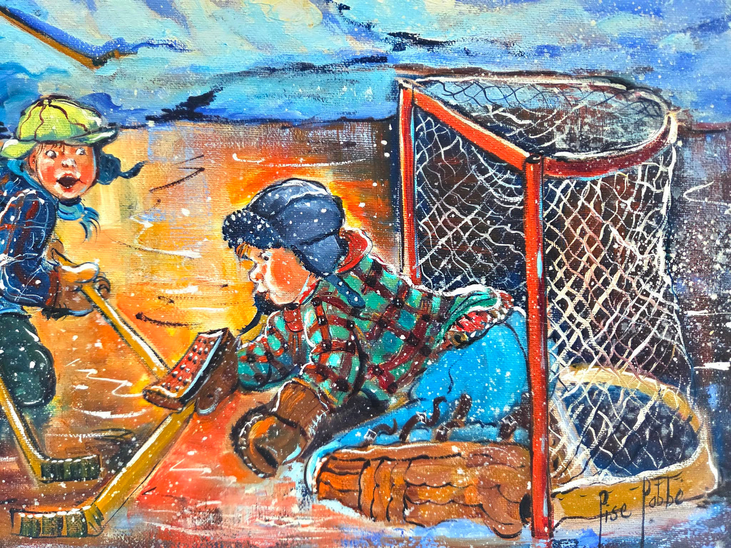 Lise Labbé - Les voisins 24x20
