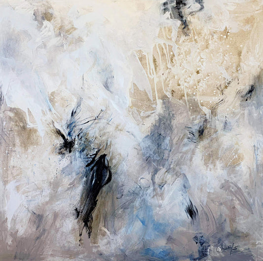 Mariclair Plante - Lingering Presence 48x48