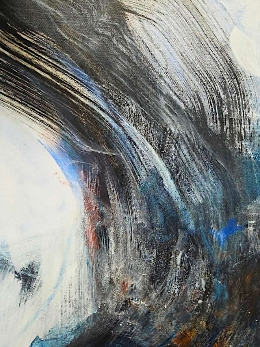 Mariclair Plante - The Hidden Current 36x36