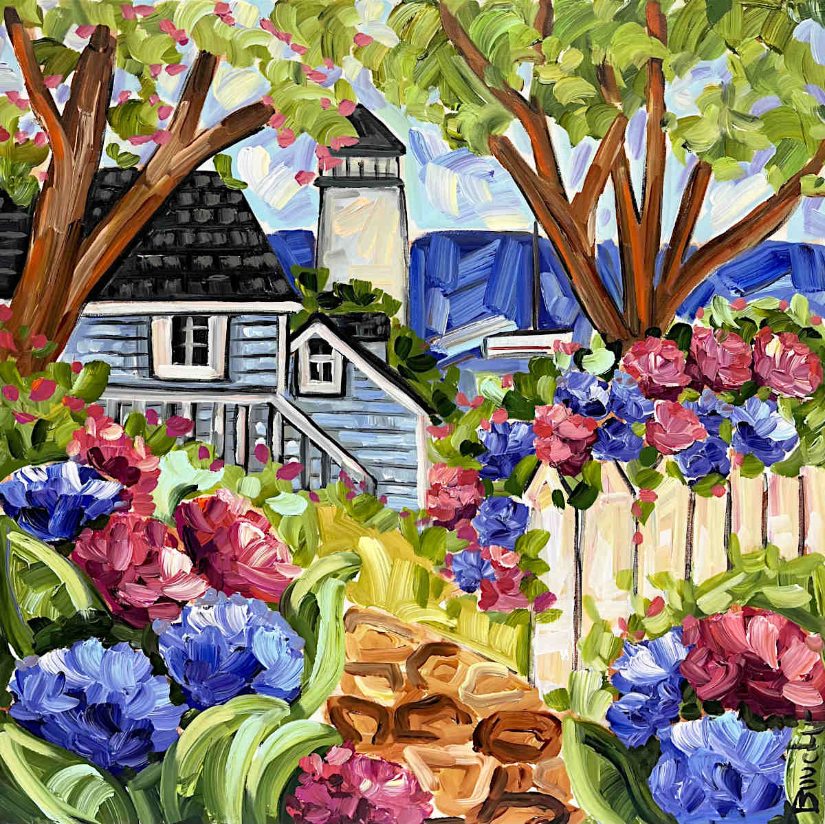 Marie-Claude Boucher - By The Sea 30x30