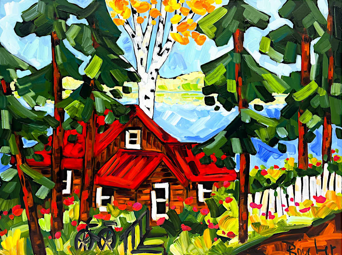 Marie-Claude Boucher - Cottage Life 30x40