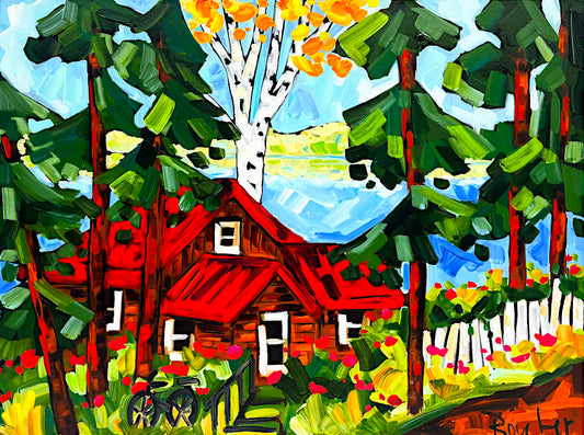 Marie-Claude Boucher - Cottage Life 30x40