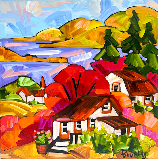 Marie-Claude Boucher - Merci La Vie 30x30