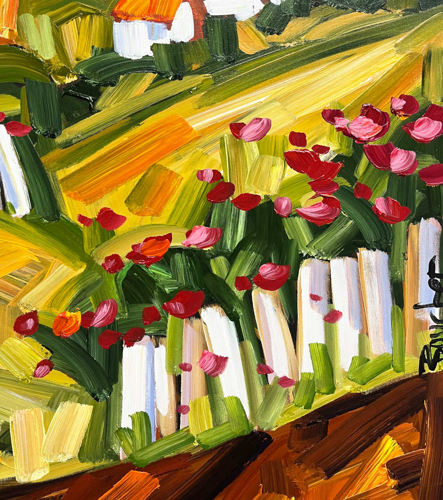 Marie-Claude Boucher - Un automne doux 36x60
