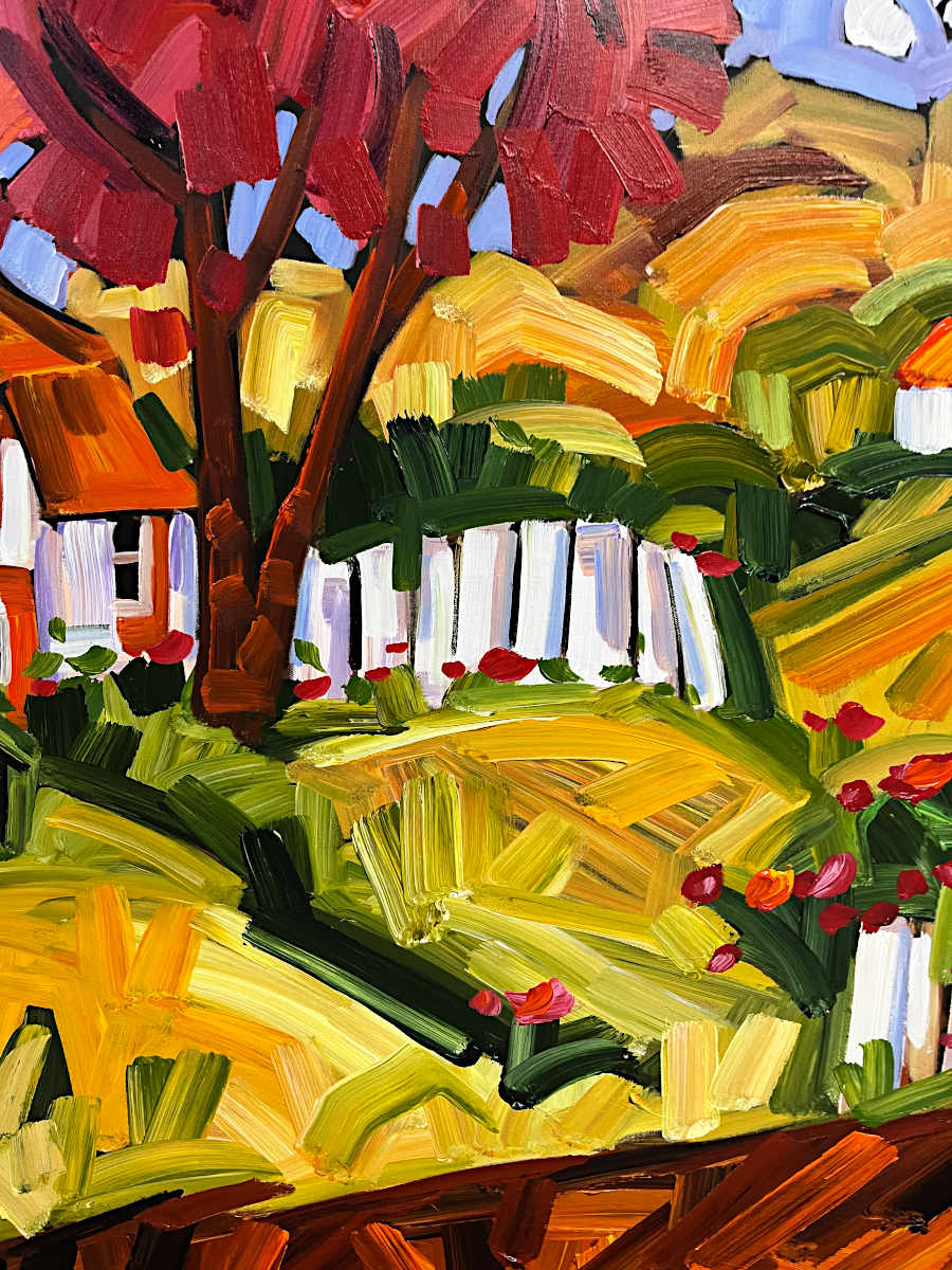 Marie-Claude Boucher - Un automne doux 36x60