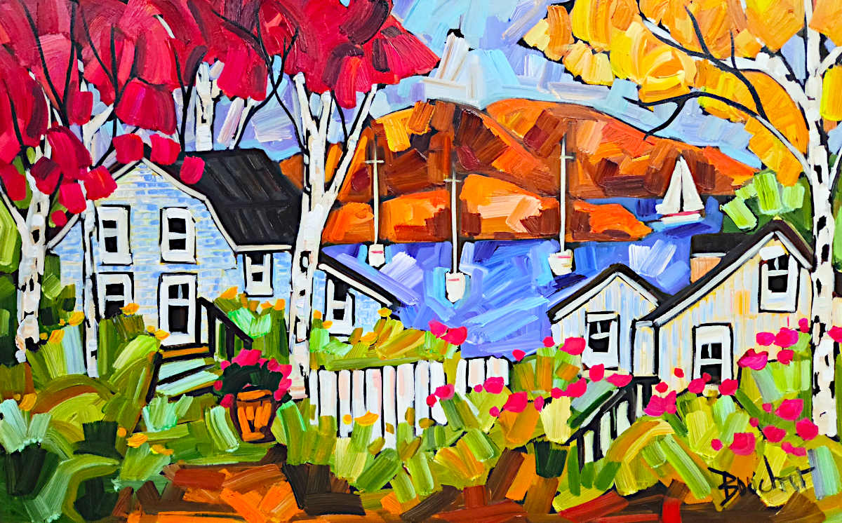 Marie-Claude Boucher - Vent d'automne 30x48
