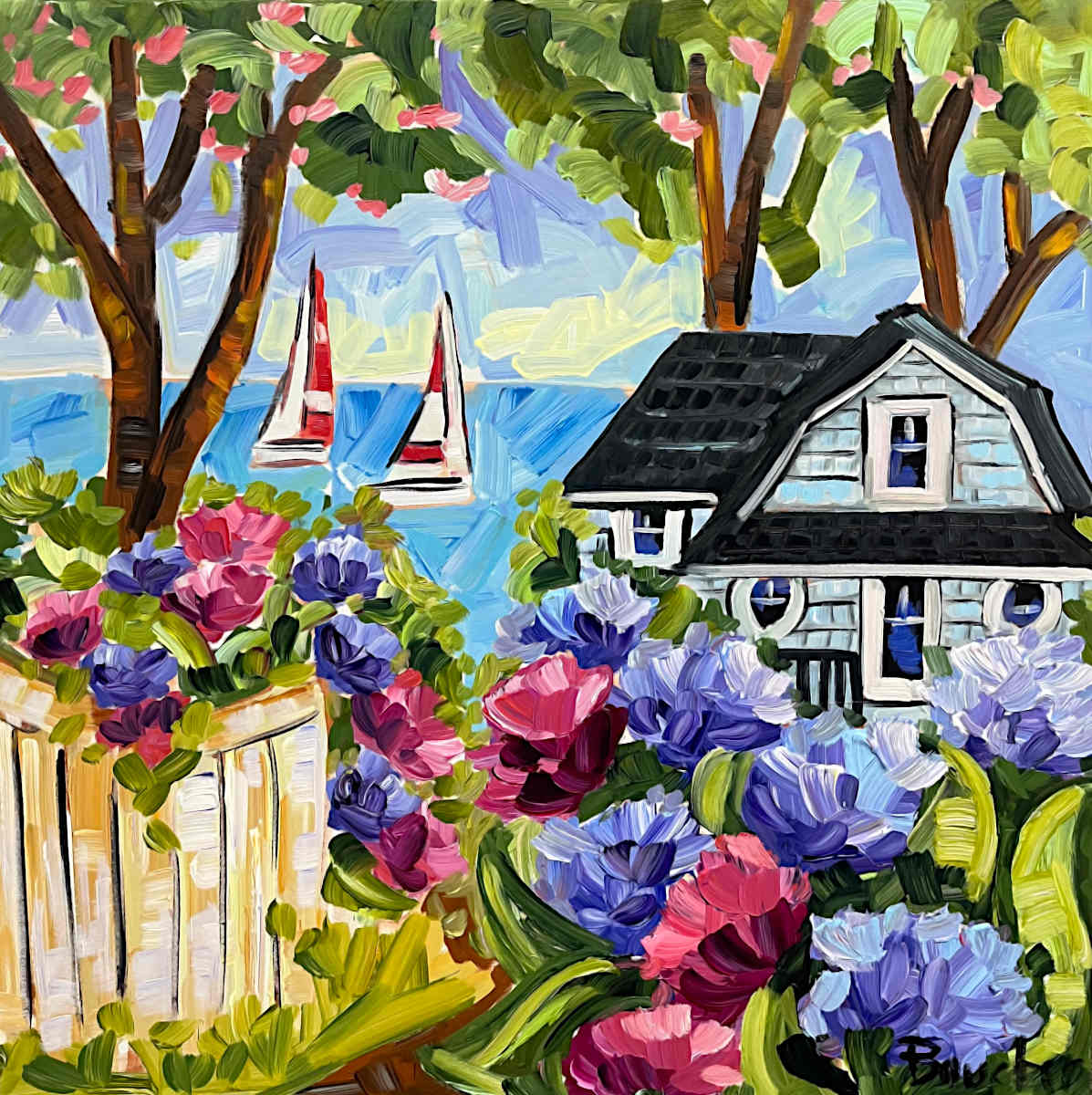 Marie-Claude Boucher - Somewhere on The Coast 30x30