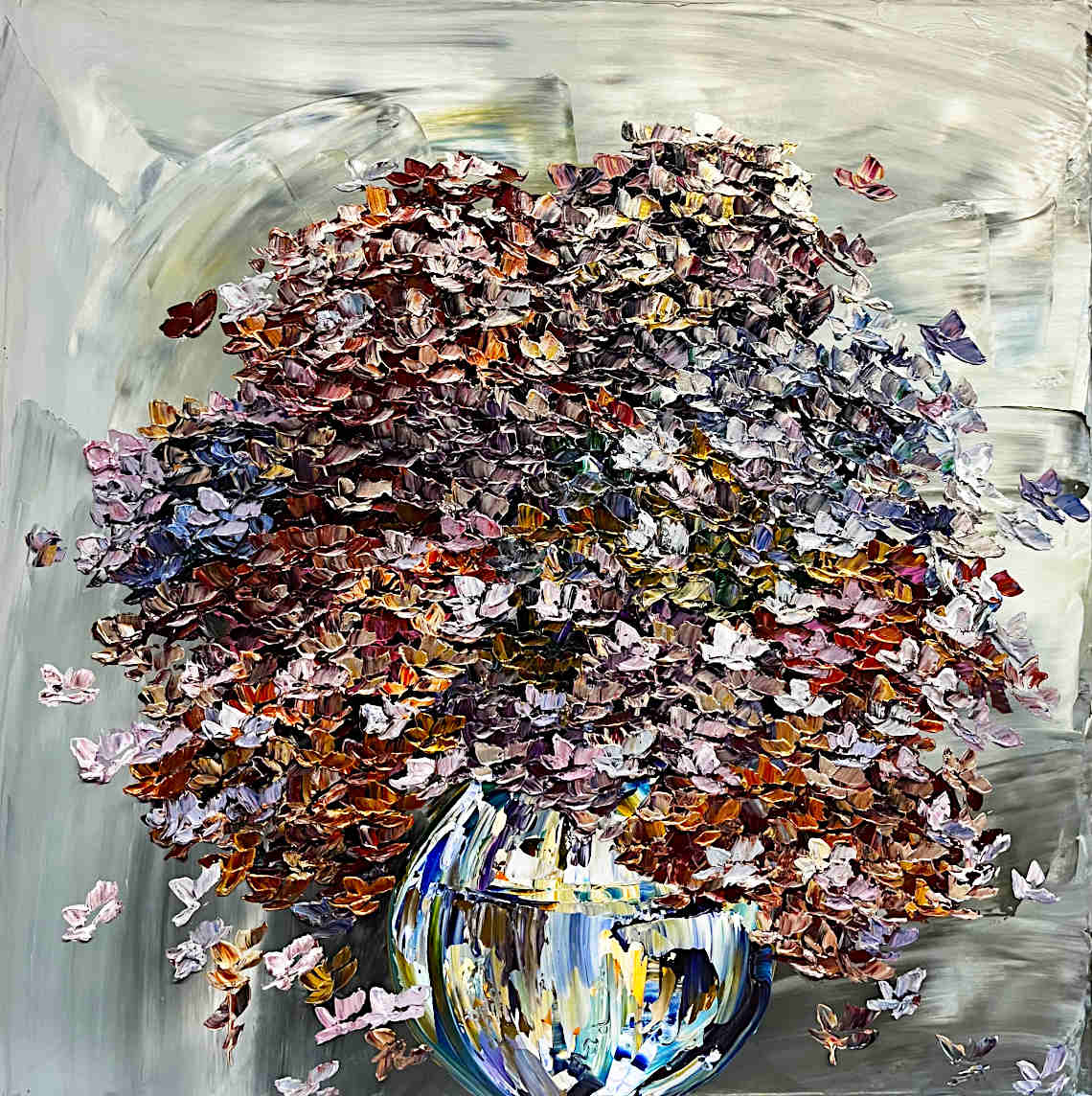 Maya Eventov - Fall Bouquet 40x40