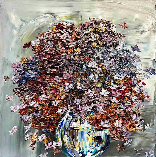 Maya Eventov - Fall Bouquet 40x40