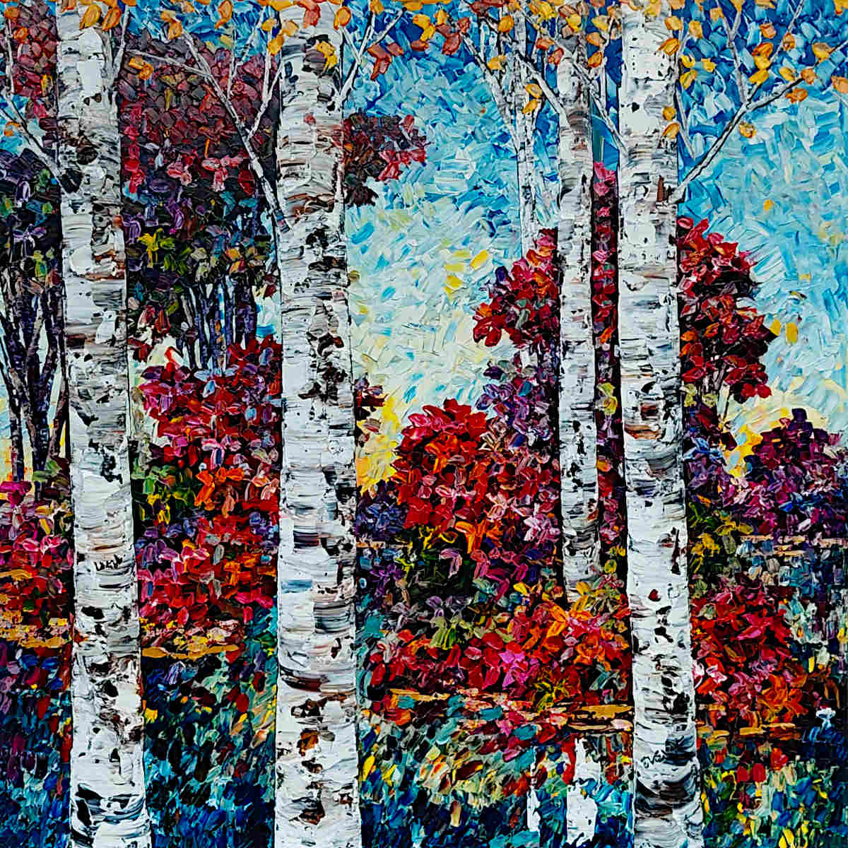 Maya Eventov - Forest Escape 48x48