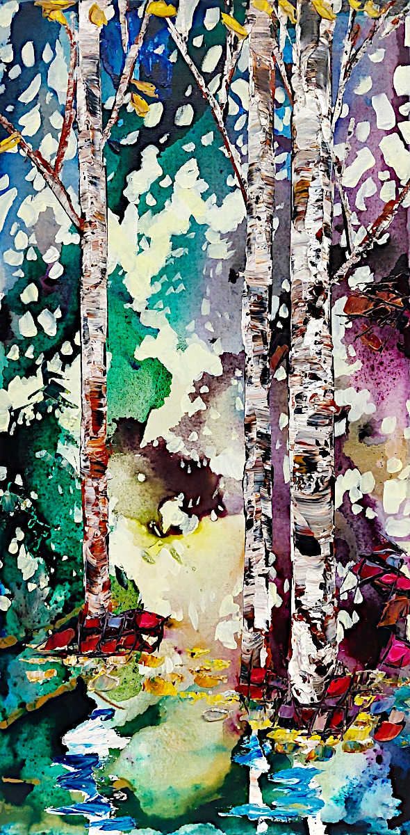 Maya Eventov - Magic in the Trees 36x18