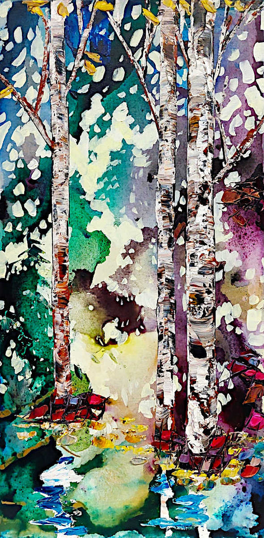 Maya Eventov - Magic in the Trees 36x18