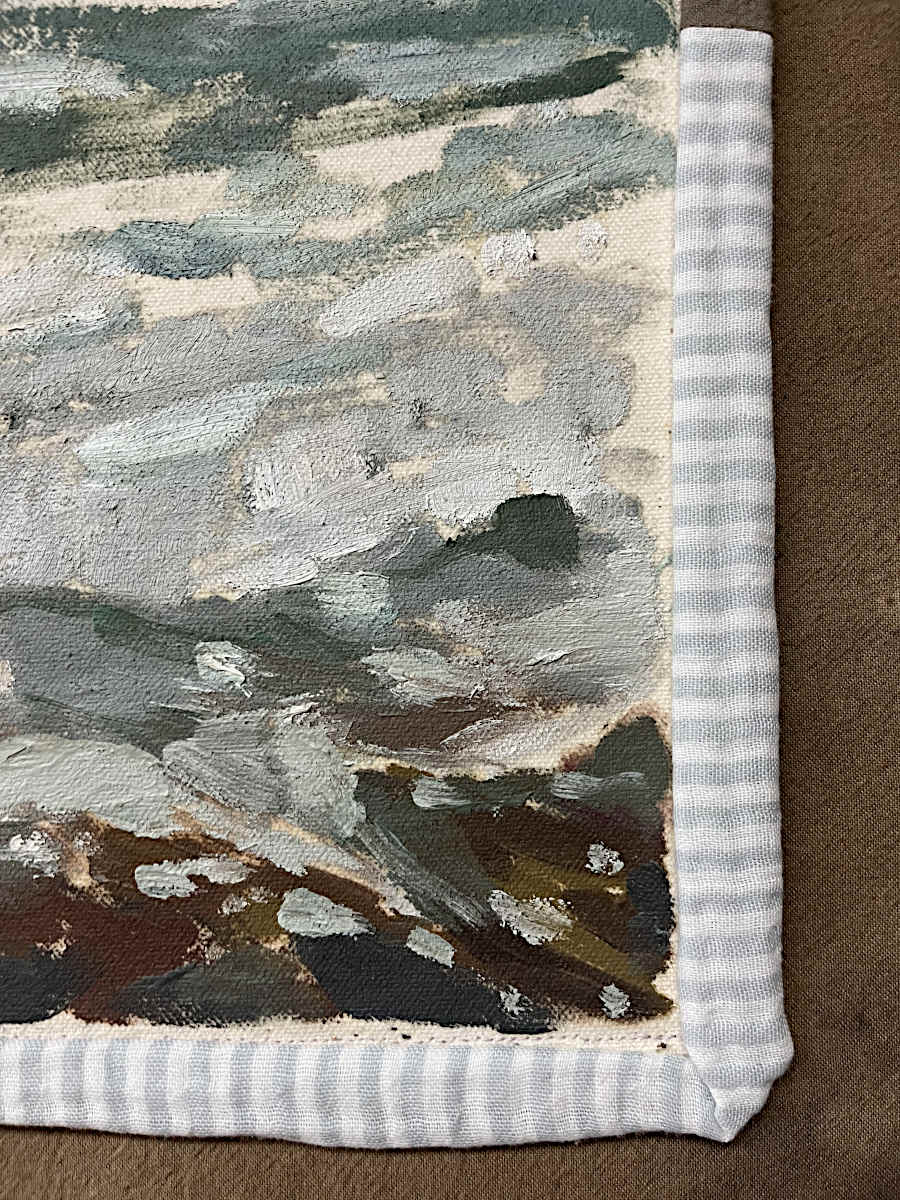 Megan Fitzgerald - Water Reaches Rock 12x16