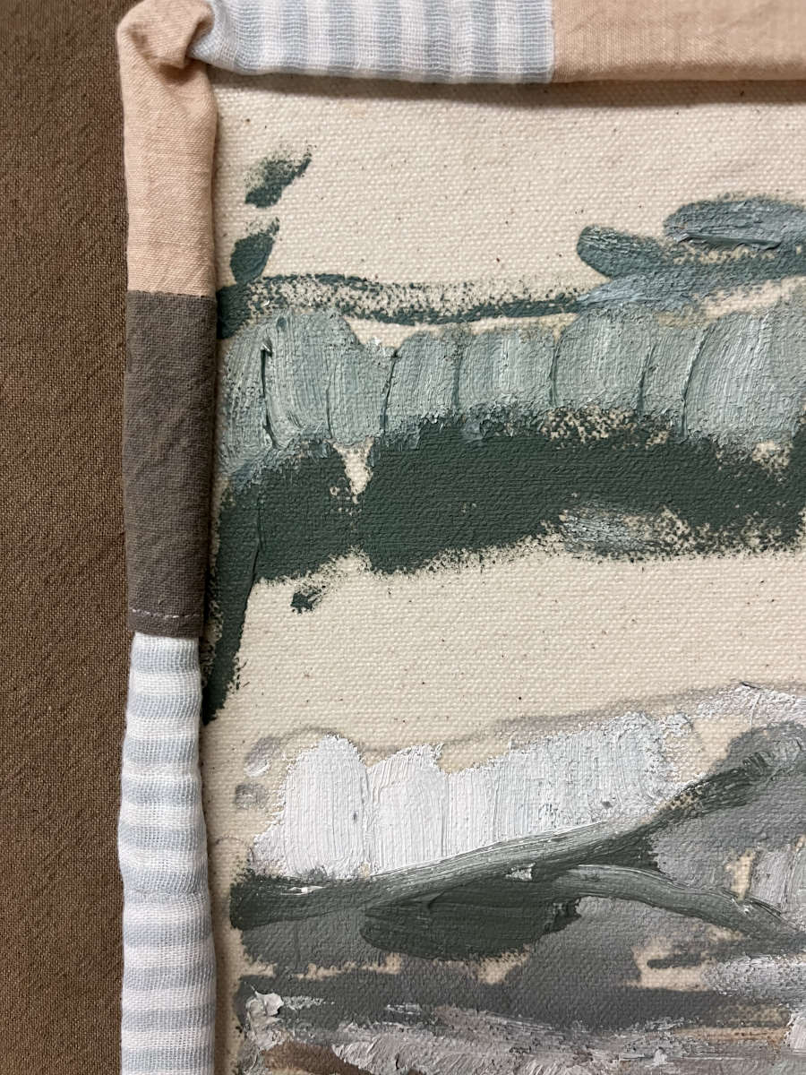 Megan Fitzgerald - Water Reaches Rock 12x16