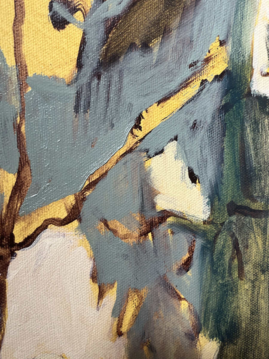 Megan Fitzgerald - Fence Lines and Shifting Forms 36x36