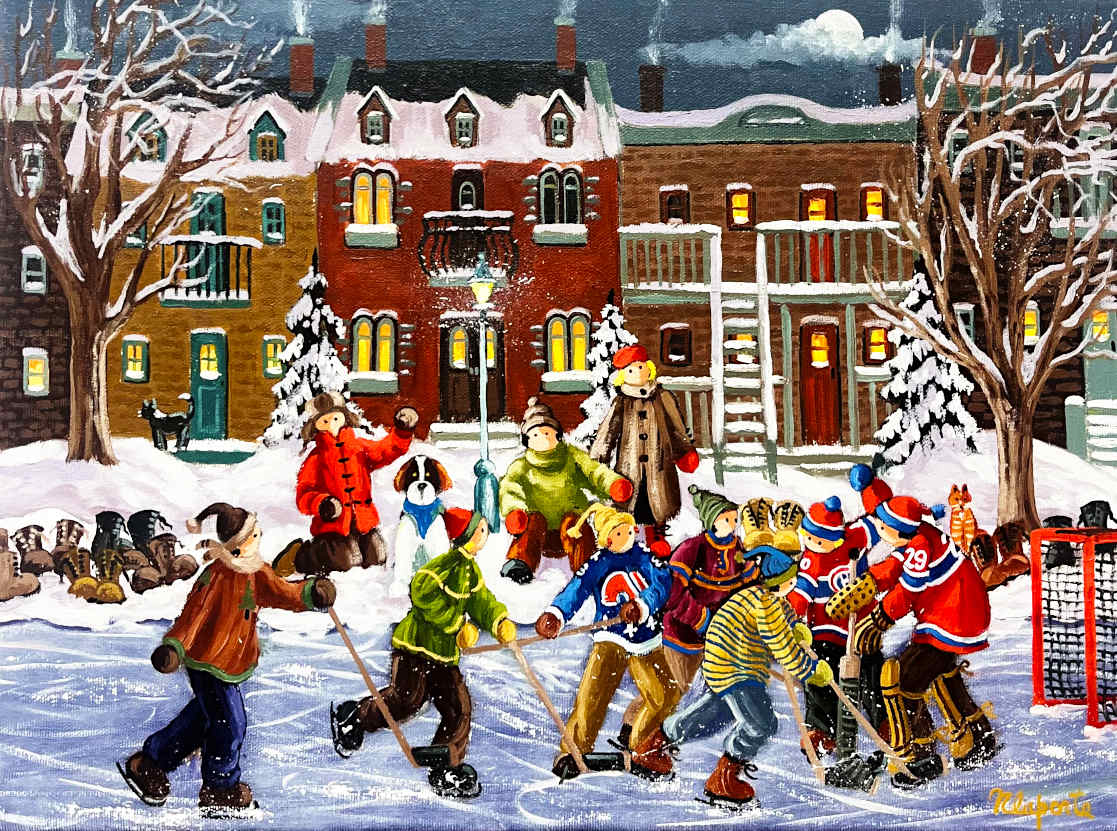 Nicole Laporte - Plein d'énergie 12x16