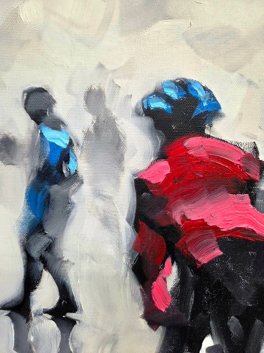 Harold Braul - On My Way 40x30