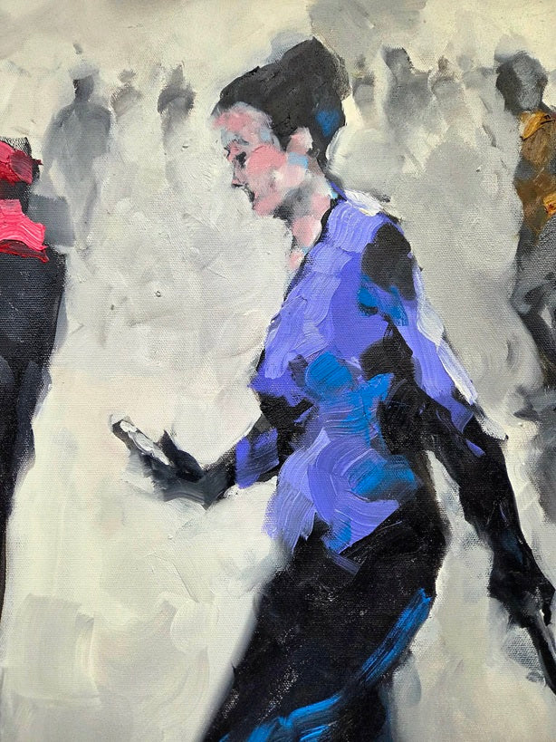 Harold Braul - On My Way 40x30