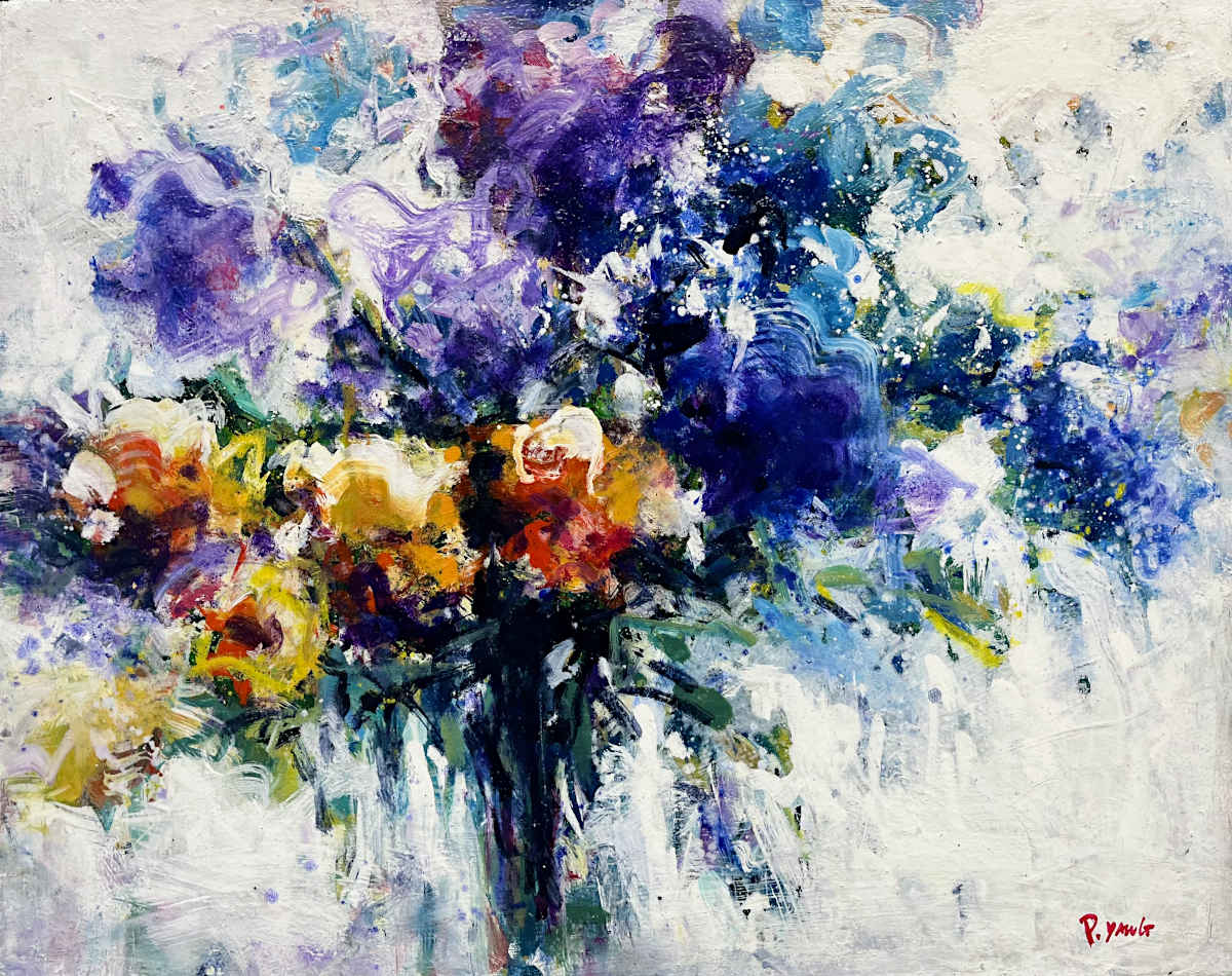 Pei Yang - Floral Fantasies 24x30