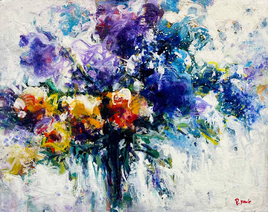 Pei Yang - Floral Fantasies 24x30