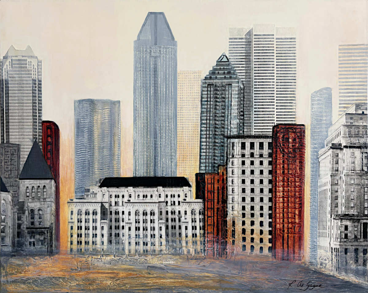 Renée de Gagné - Traces of The Past 24x30