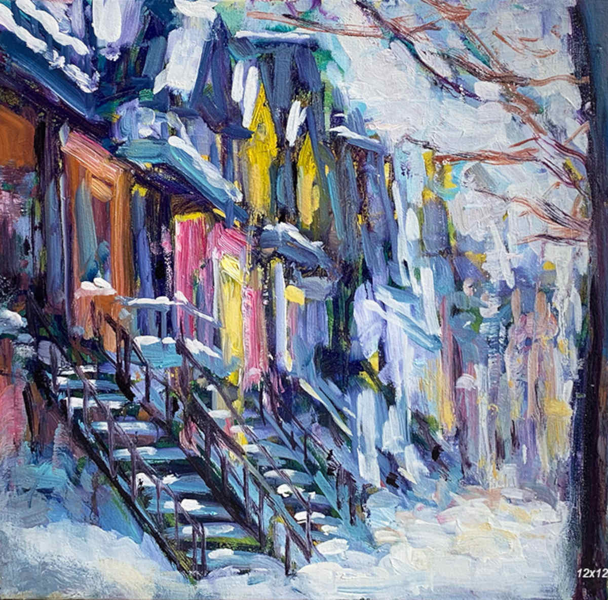 Rue du Square-Saint-Louis 14x14