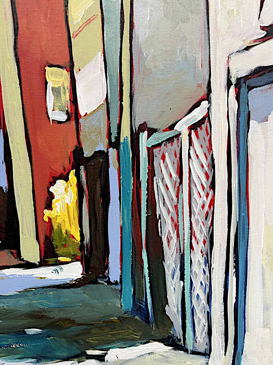 Sacha Barrette -  Sea Shadow 36x36