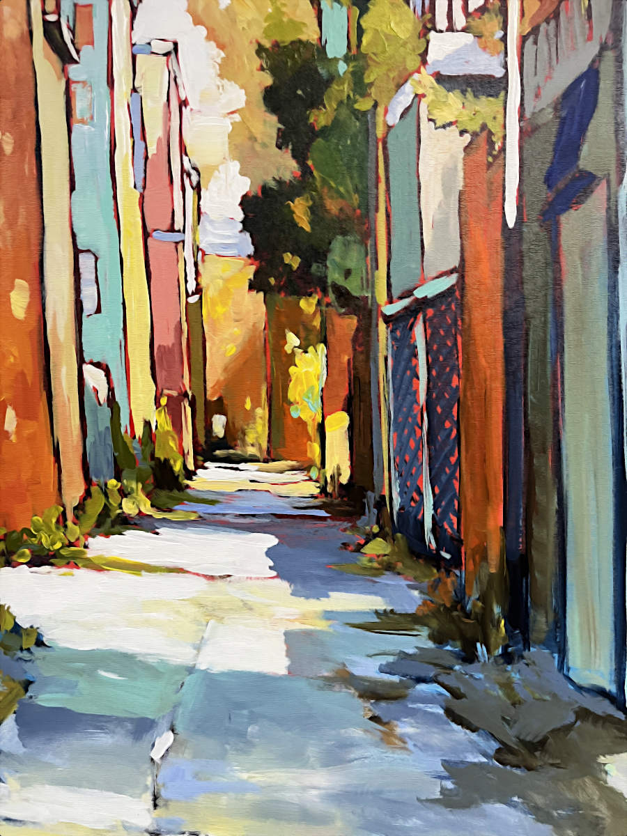 Sacha Barrette - Au doux coloris 48x24