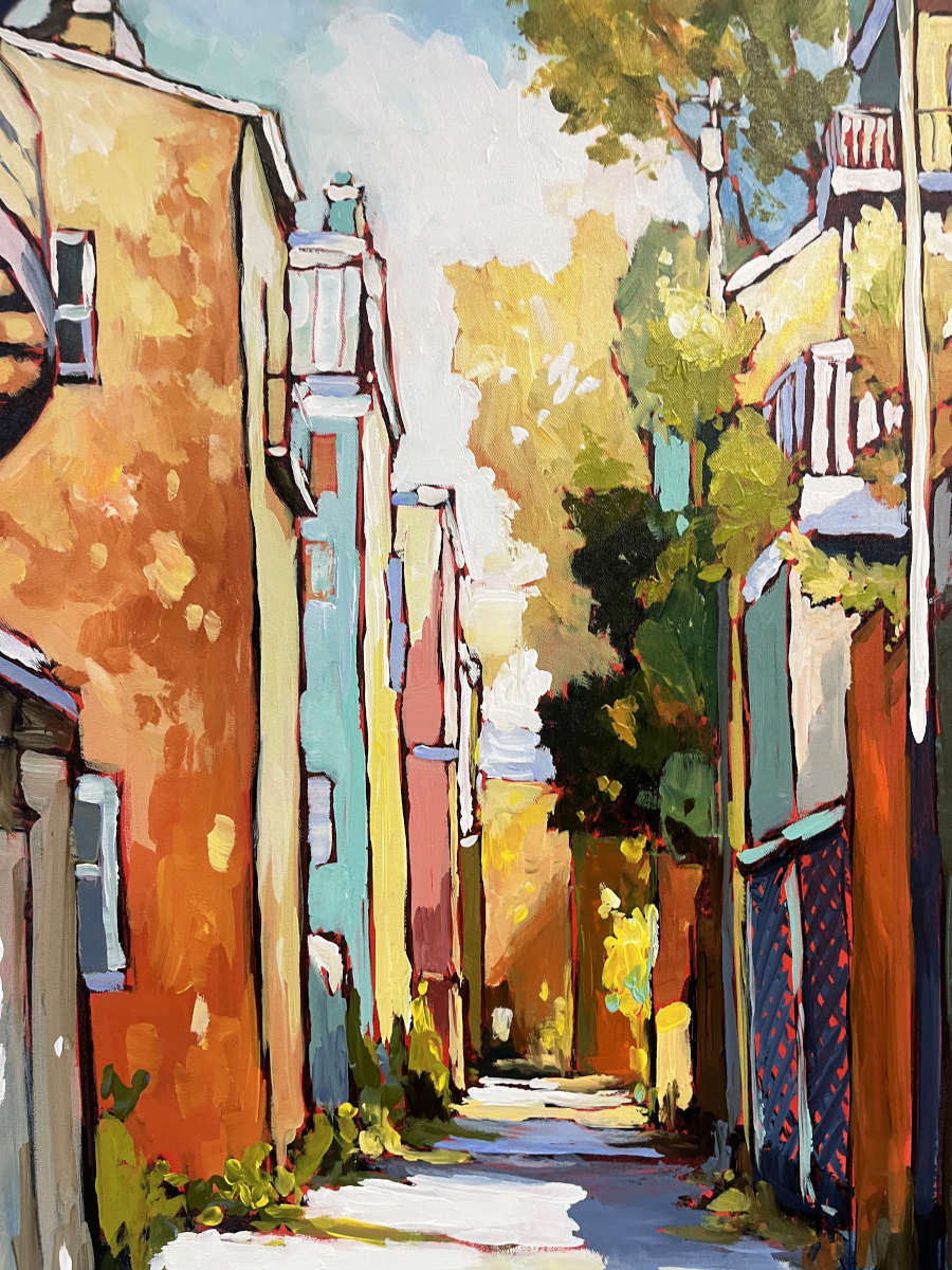 Sacha Barrette - Au doux coloris 48x24