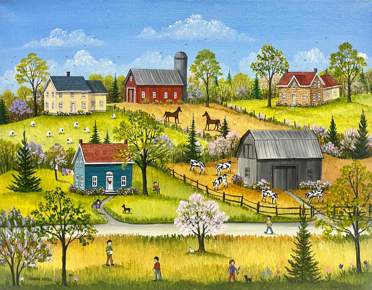 Sharon Mark - May Blossoms 14x18