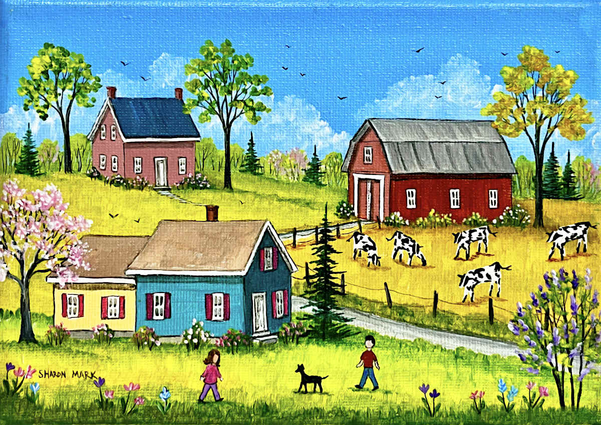 Sharon Mark - We Love Spring 5x7
