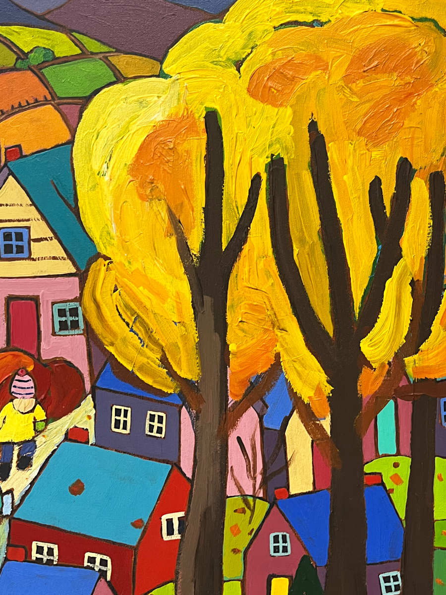 Terry Annany - Le Retour Des Enfants 30x30