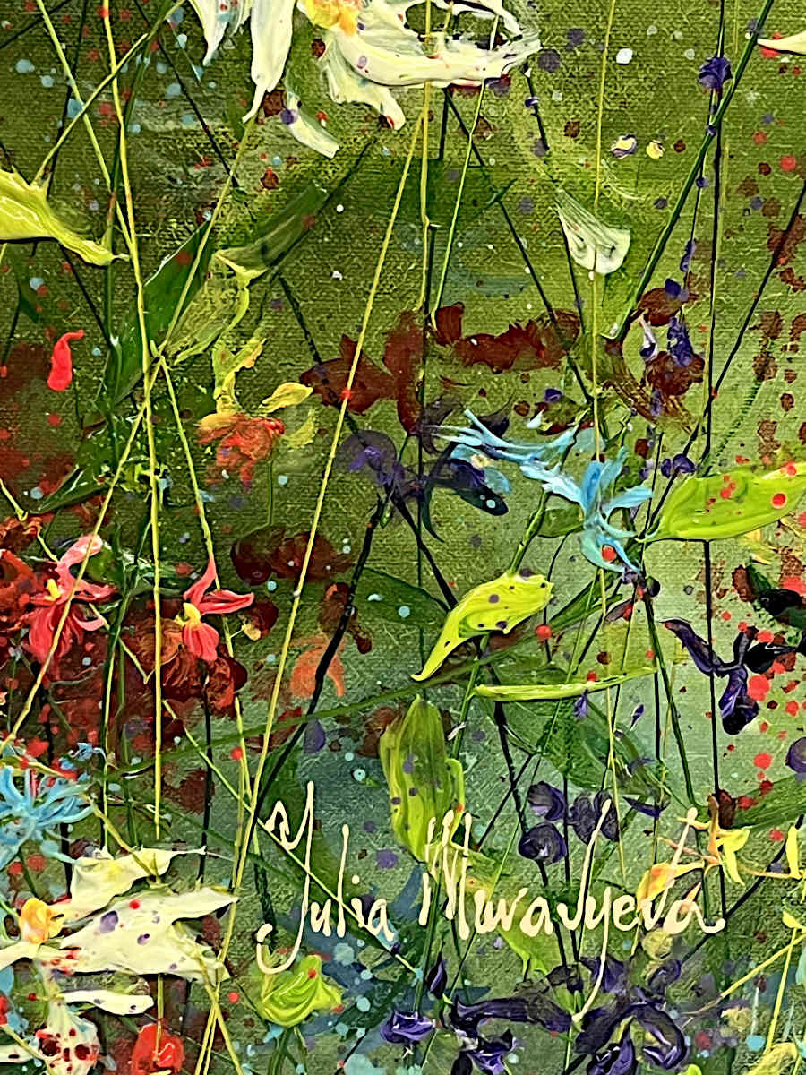 Yulia Muravyeva - Awakening 40x40