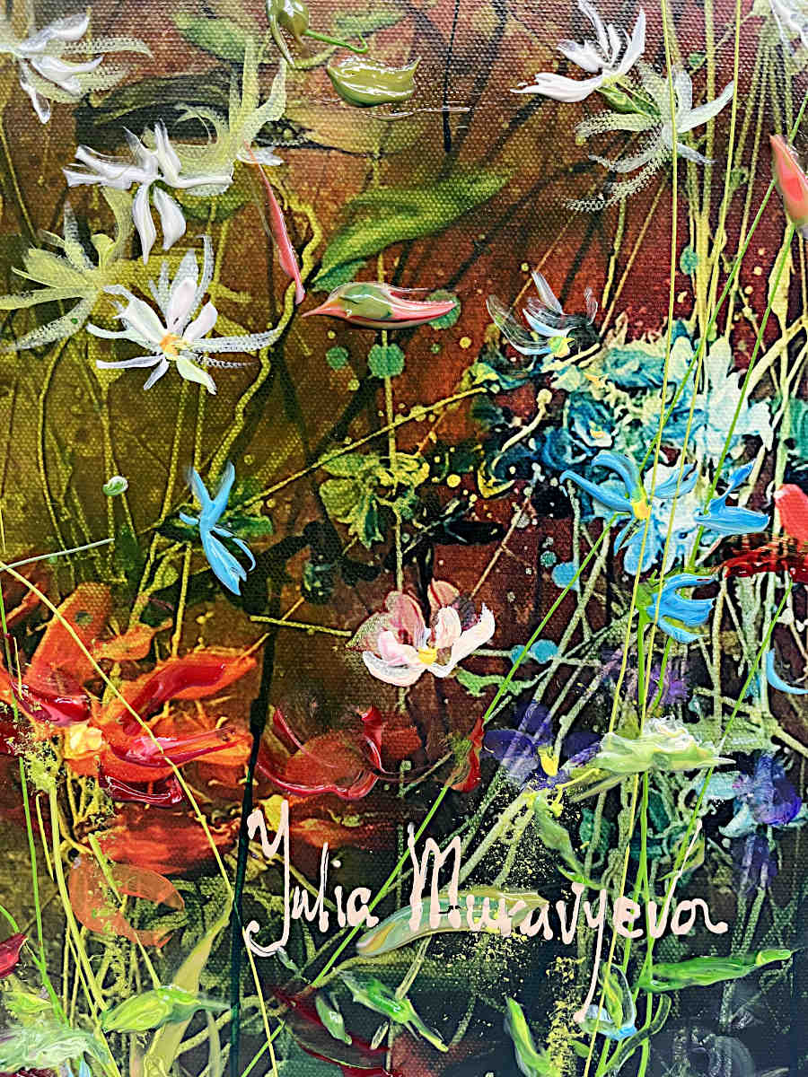 Yulia Muravyeva - New Path 40x40