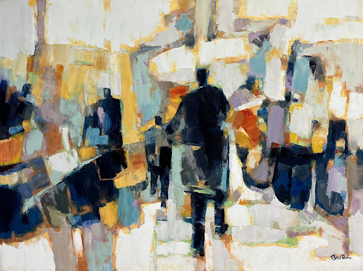 Yvon Breton - Autre Vision de la Societe 36x48