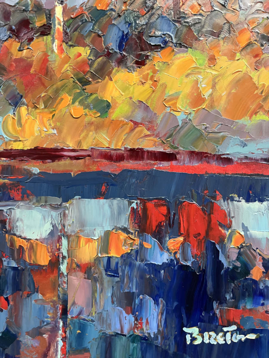Yvon Breton - Charme du Lac Bouchard 30x40