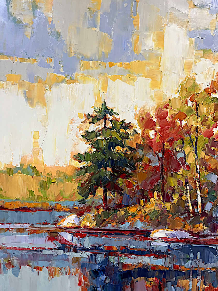Yvon Breton - Charme du Lac Bouchard 30x40